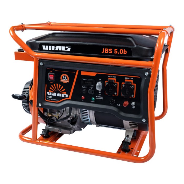 Генератор бензиновий Vitals JBS 5.0 b