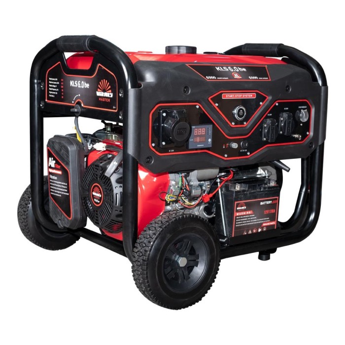Генератор бензиновий Vitals Master KLS 6.0 bet/6.0 be (2019)