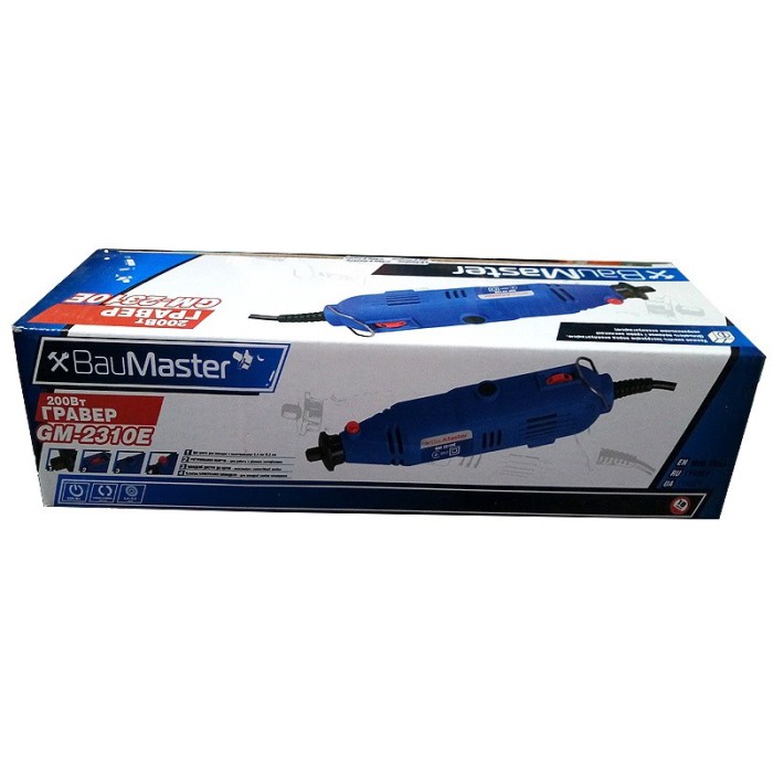 Гравер електричний BauMaster GM-2310E (200 Вт)