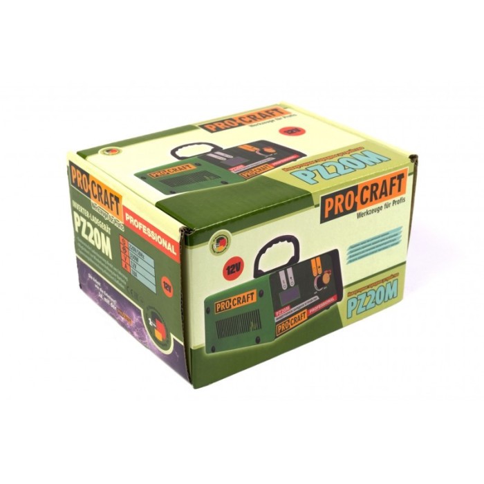 Инверторное зарядное устройство Proсraft PZ-20М, 330 Вт, 12 В, ток зарядки 18 А