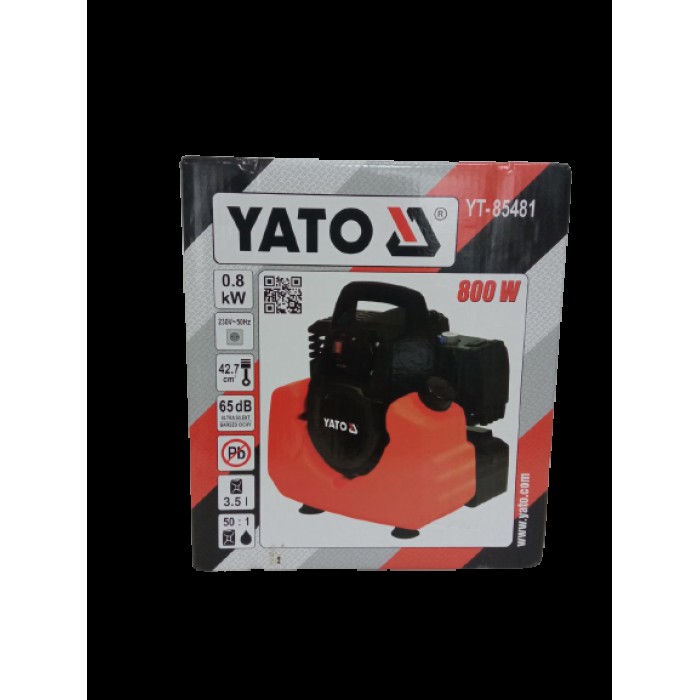 Инверторный генератор 800Вт YATO YT-85481