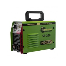 Инверторный сварочный аппарат Procraft SP260, диапазон тока 20-260 А, электроды 1.6-4.0 мм