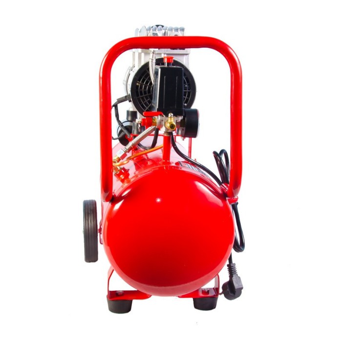 Компресор MPT MAC80243S OIL FREE 24 л, 800 Вт, 1450 об/хв, 7 атм, мідна обмотка, безшумний