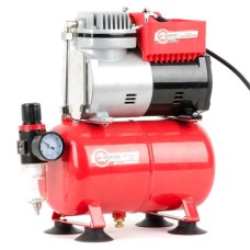 Безмасляний компресор INTERTOOL PT-0001, 3 л, 0.3 кВт, 220 В, 3.2 атм, 50 л/хв
