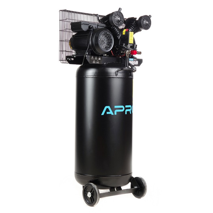 Компресор двоциліндровий ремінний вертикальний OFBD-100 V 8Бар 2.2 кВт 402 л/хв 100 л (2 крани) + Олія 0,5 л