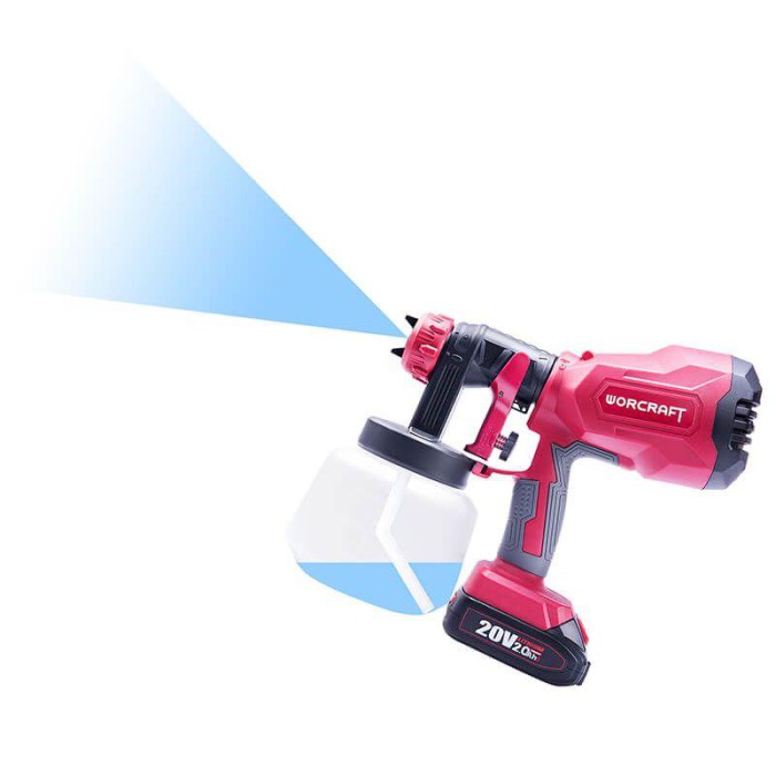 Краскопульт аккумуляторный Worcraft CSG-S20LiA