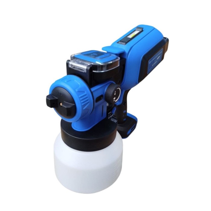 Фарборозпилювач акумуляторний KRAISSMANN 503 ASP 20 MP, без АКБ та ЗП, бачок 1.5 л.,витрата 500 мл/хв