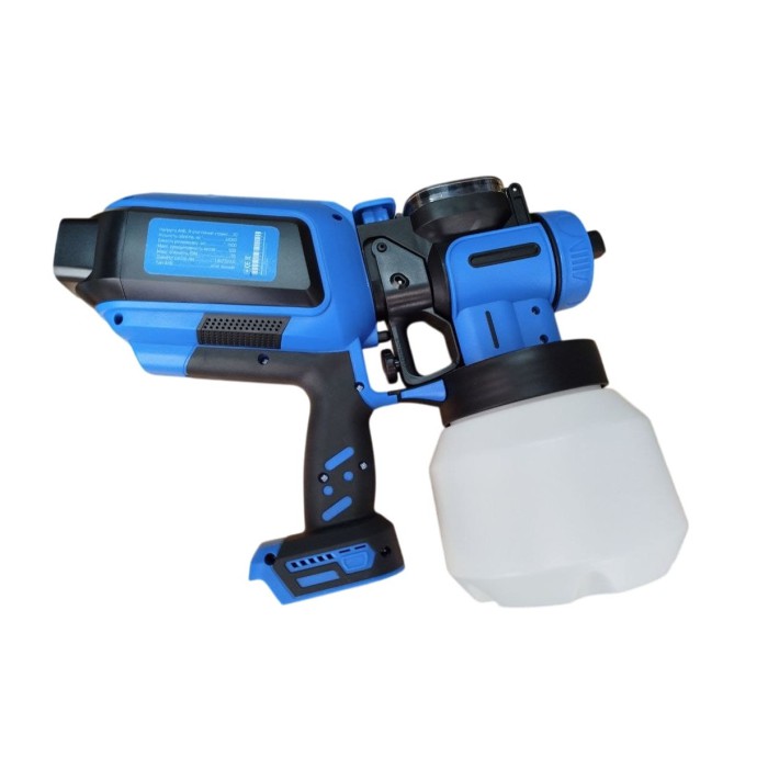 Фарборозпилювач акумуляторний KRAISSMANN 503 ASP 20 MP, без АКБ та ЗП, бачок 1.5 л.,витрата 500 мл/хв