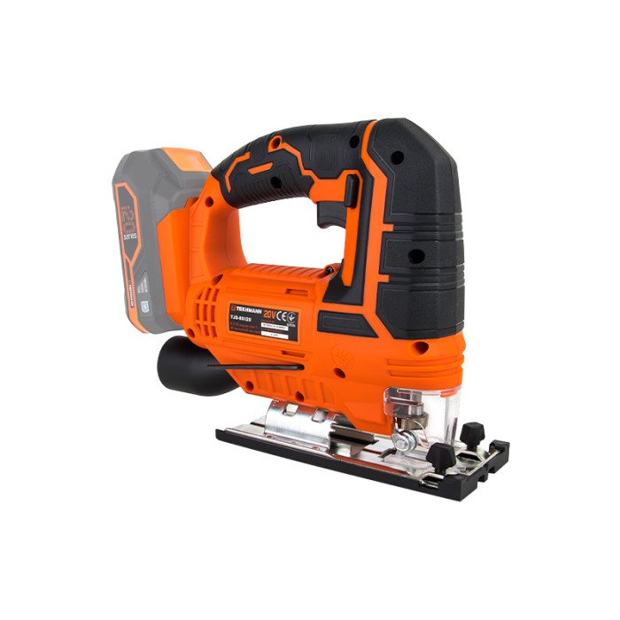 Акумуляторний Лобзик Tekhmann TJS-80/i20, 20, Li-ion, без акк., 2700 хід/хв, маятниковий хід, кейс