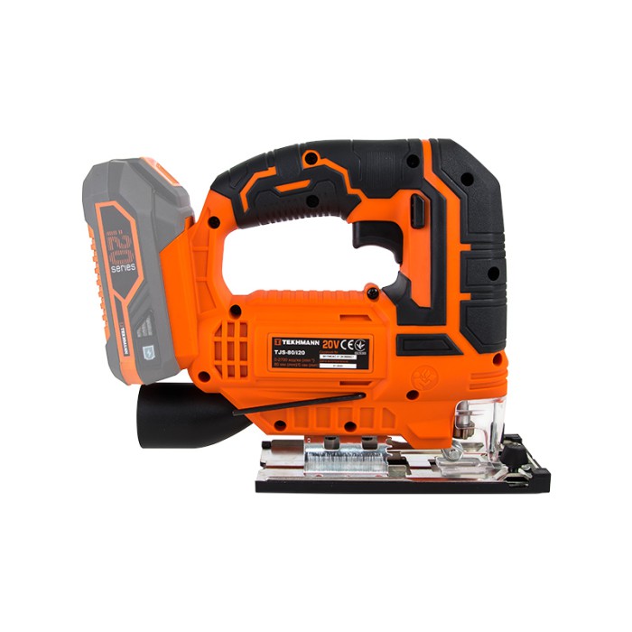 Акумуляторний Лобзик Tekhmann TJS-80/i20, 20, Li-ion, без акк., 2700 хід/хв, маятниковий хід, кейс