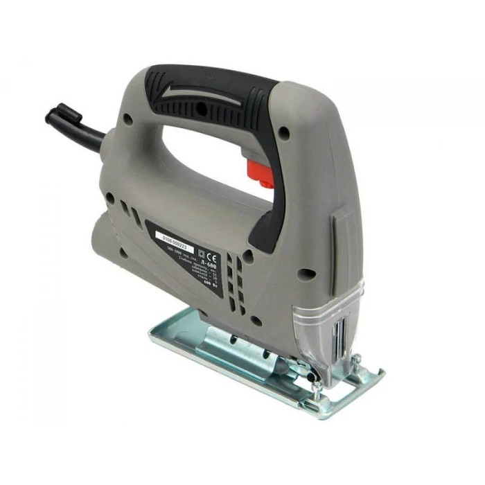 Лобзик електричний Арсенал Л-600, 600 ВТ, 500-3000 об/хв, хід штока 18 мм, швидка заміна пилки