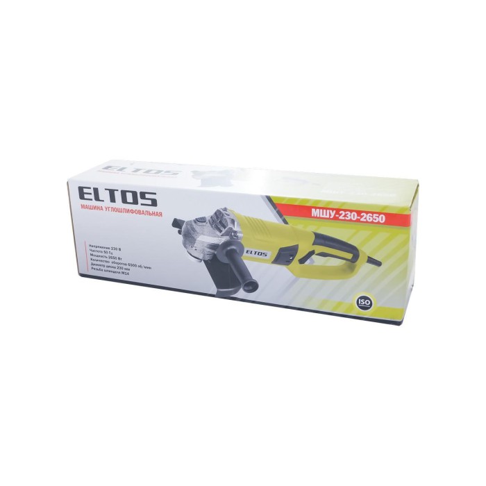 Машина углошлифовальная Eltos МШУ-230-2650