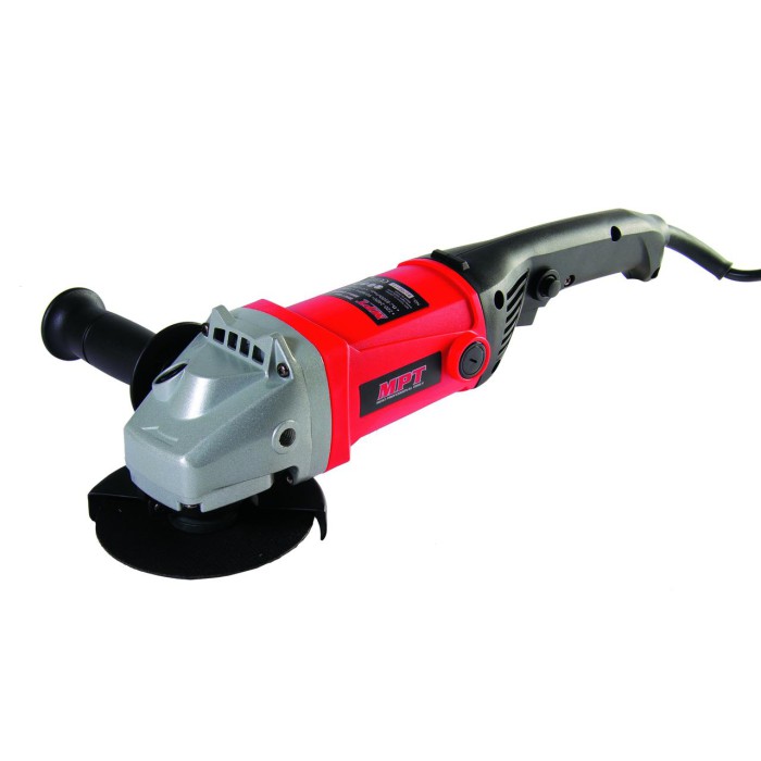 Машина углошлифовальная MPT MAG1403.02 PROFI, 150 мм, 1400 Вт, 8500 об/мин, подшипники C&U