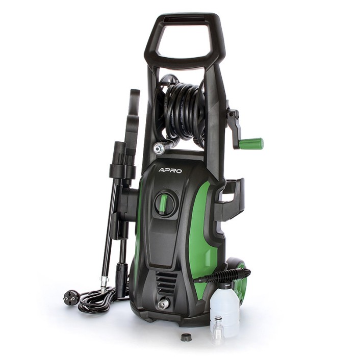 Мийка високого тиску APRO PWH-2100, 2100 Вт, ном.6 л/хв, макс. 7.2 л/хв, 120-170 барів