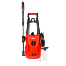 Мийка високого тиску MPT MHPW1403, 125 Bar, 1400 Вт, 5.5-6.5 л/хв, мідна обмотка, пінна насадка Мийка високого тиску MPT MHPW1403, 125 Bar, 1400 Вт, 5.5-6.5 л/хв, мідна обмотка, пінна насадка