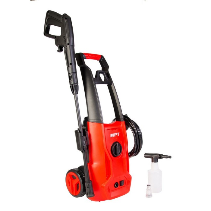 Мийка високого тиску MPT MHPW1403, 125 Bar, 1400 Вт, 5.5-6.5 л/хв, мідна обмотка, пінна насадка