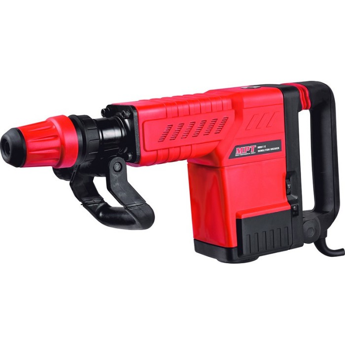 Молоток відбійний MPT MDB11E PROFI 1500 Вт, 25 Дж, 900-1800 уд/хв, SDS MAX, 2 стамески, кейс