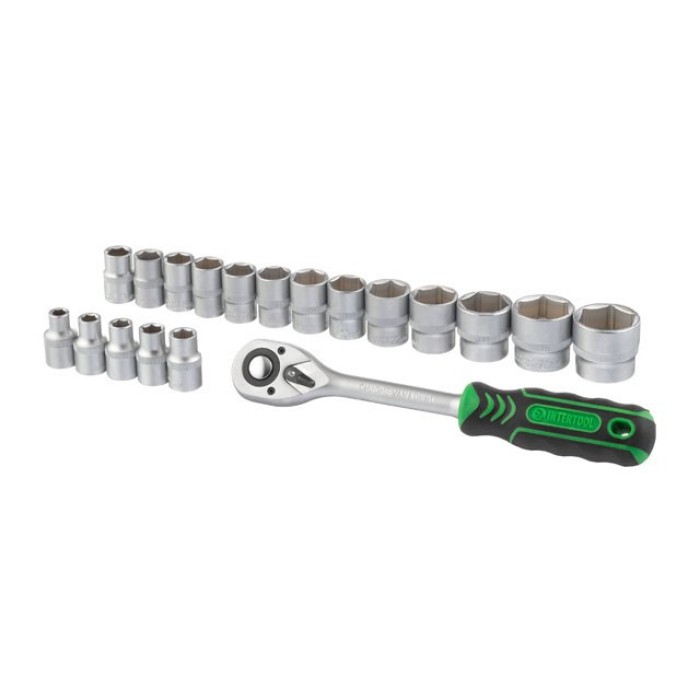 Набір головок INTERTOOL ET-6019, 19 од. 1/2