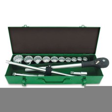 Набор головок с трещоткой TOPTUL GCAD1406, 3/4" 14ед. (12-гр.)