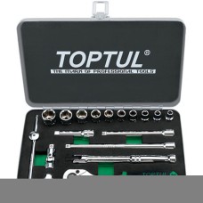 Набір інструменту дюймового TOPTUL 1/4" 18ед. 3/16"-9/16" GCAD1811
