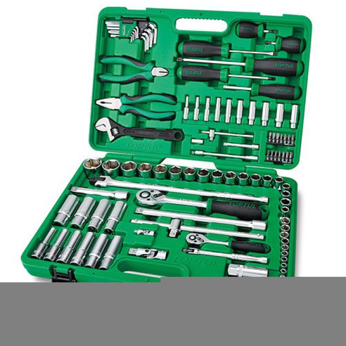 Набір інструменту комбінований у кейсі 97ед. TOPTUL GCAI9701