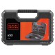 Набір інструментів Black+Decker A7218-XJ, 1/4