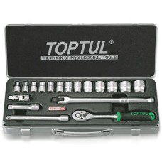 Набор инструментов TOPTUL GCAD1806, 3/8" 18ед.