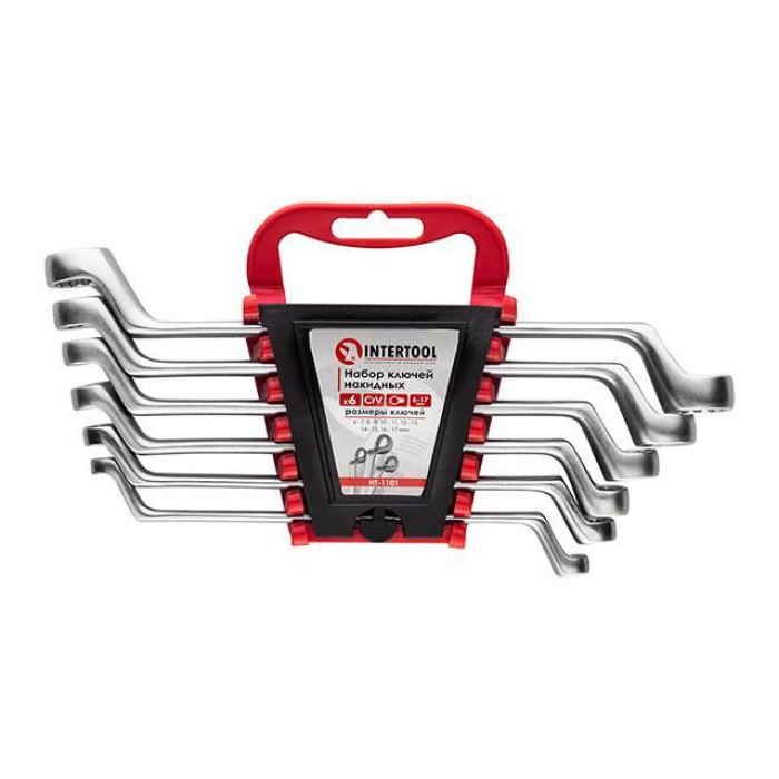 Набір ключів накидних INTERTOOL HT-1101