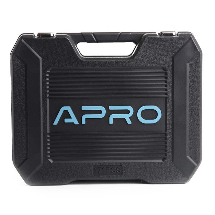 Набір насадок і інструментів CrV  ¼, ⅜, ½  ( 90Т) (171 шт) APRO 251471