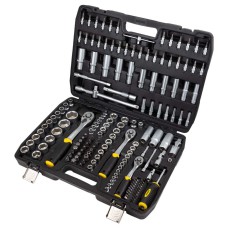 Набір насадок торцевих і біти 1/4", 3/8", 1/2" 171шт CrV SIGMA (6003811) Набір насадок торцевих і біти 1/4", 3/8", 1/2" 171шт CrV SIGMA (6003811)