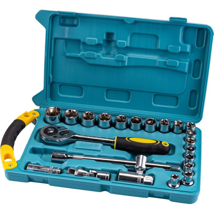 Набір насадок торцевих ТИТУЛ 78-6023 (CrV 1/2