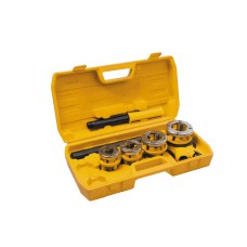 Набір плашок MasterTool 14-1403, 4 ел. для нарізування різьби 1/2"; 3/4"; 1"; 1-1/4"