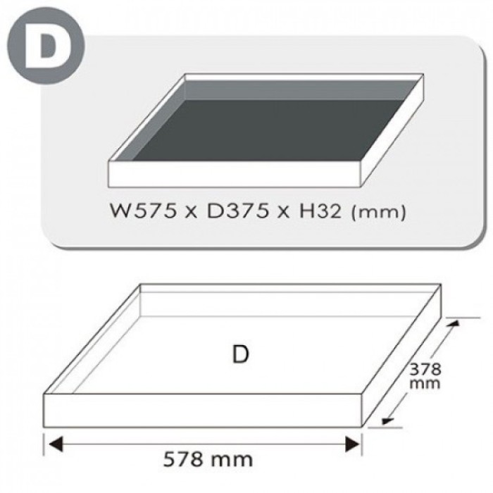Набір столярно-слюсарного інструменту в ложементі 21ед. TOPTUL GED2105