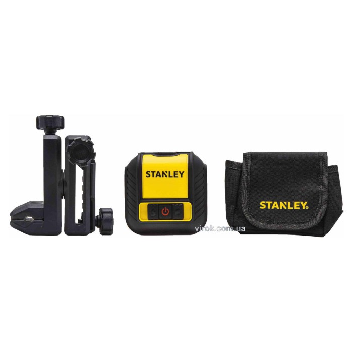Нивелир лазерный-кросс красный STANLEY 