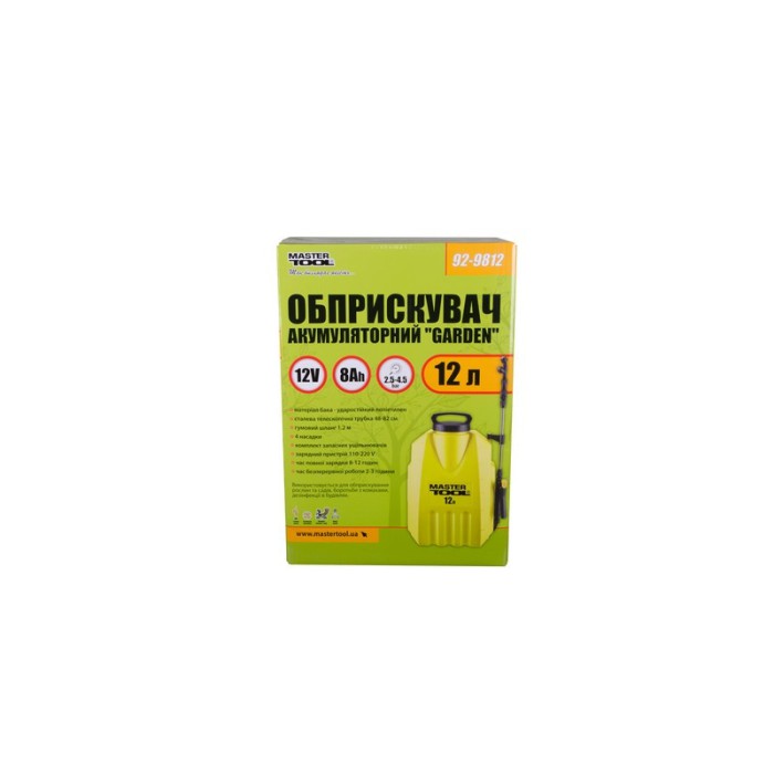 Опрыскиватель аккумуляторный Mastertool 92-9812, 