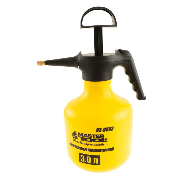 Обприскувач пневматичний ручний MASTERTOOL 3 л подовжений носик 92-9503