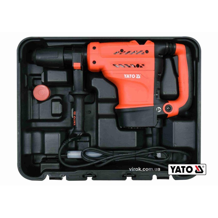 Відбійний молоток мережевий YATO YT-82131  (SDS-MAX 1300 Вт 20 Дж)