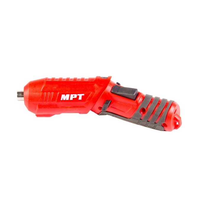 Отвертка аккумуляторная поворотная MPT MCSD4006.2, 4V, Li-ion, 1.5 Ач, 250 об/мин, 3.5 Нм, реверс, USB