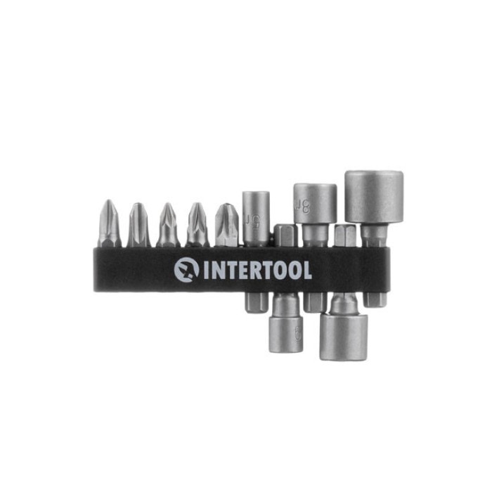 Викрутка реверсивна з комплектом насадок INTERTOOL VT-1002