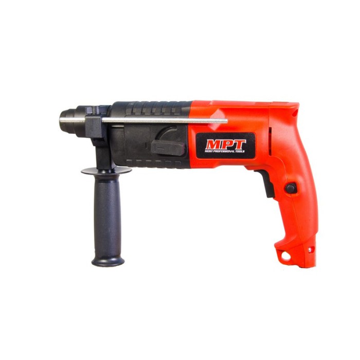 Перфоратор MPT MRHL2007, SDS plus 20 мм, 500 Вт, 850 об/хв, 4500 уд/хв, 1,5 Дж, 2 режими, аксес. 3 шт.