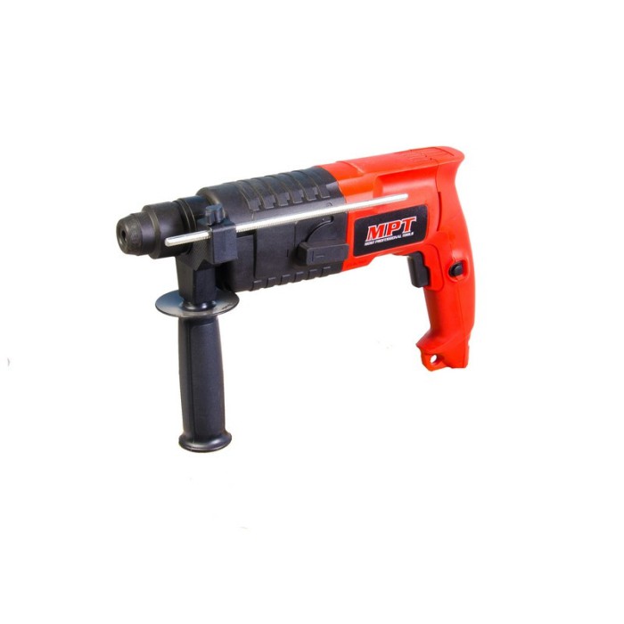 Перфоратор MPT MRHL2007, SDS plus 20 мм, 500 Вт, 850 об/хв, 4500 уд/хв, 1,5 Дж, 2 режими, аксес. 3 шт.