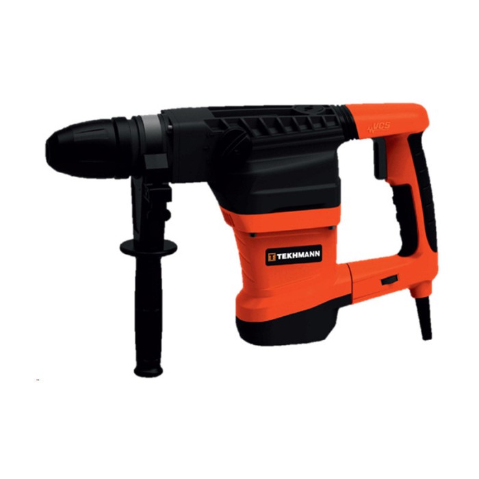 Перфоратор Tekhmann TRH-1800, SDS-max, 1800 Вт, 230-550 об/хв, 1300-3200 уд/хв, 10 Дж, 2 режими, кейс
