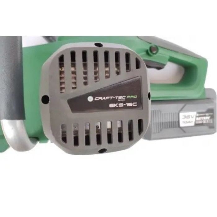 Пила цепная аккумуляторная Craft-tec EKS-16С (36V, 1 аккум, шина 405мм, цепь 57z, 3/8)