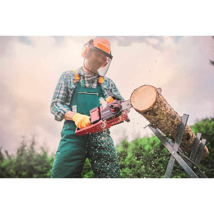 Пила ланцюгова акумуляторна Einhell GE-LC 36/35 Li-Solo,36В/без акум. шина 350 мм, безщітковий двигун, 15 м/с