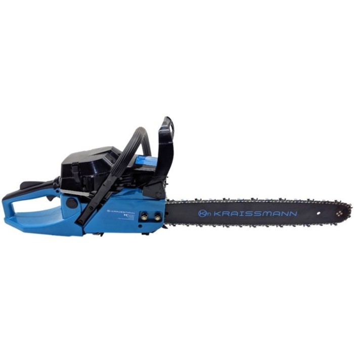 Пила ланцюгова бензинова KRAISSMANN KS'5220, 2000 Вт, 52 см. куб., праймер, легкий старт, шина 450, бак 550 мл