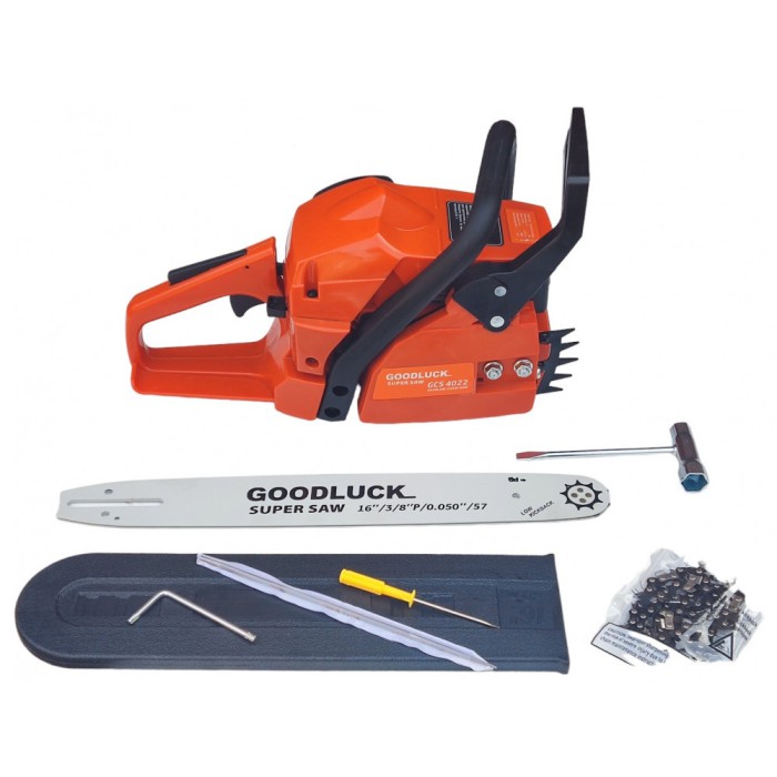 Пила ланцюгова бензинова (бензопила) GOOD LUCK SUPER GCS 4022 (шина 405 мм, 40 см3)