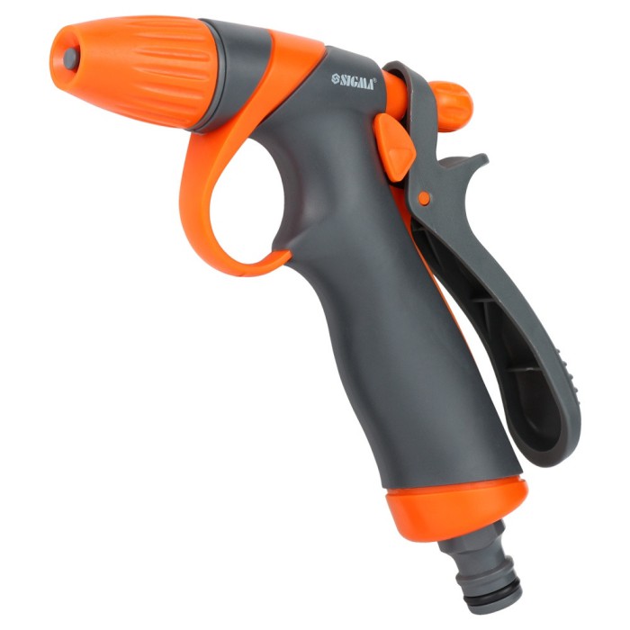 Пістолет розпилювач 2-режимний (ABS+TPR) FLORA (5011334)