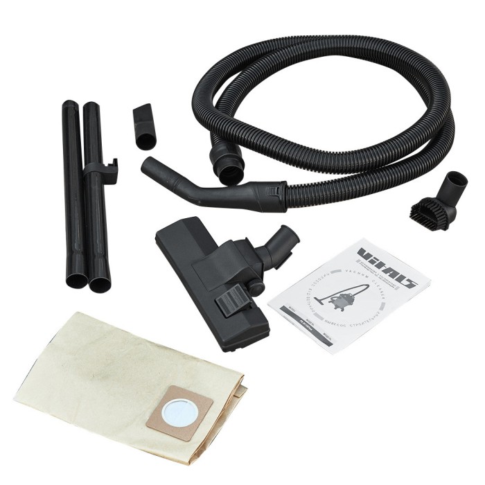 Пылесос строительный Vitals PS 2010SPpw, 1000 Вт, 16 кПа, контейнер 20 л.