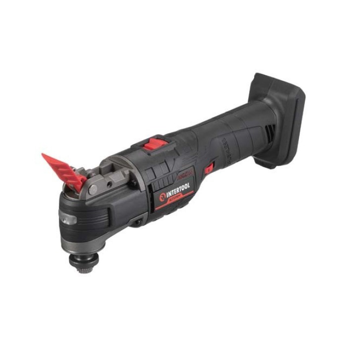 Реноватор аккумуляторный с бесщеточным двигателем INTERTOOL WT-0369, 20 В, 8000-20000 об/мин, без ЗУ и АКБ