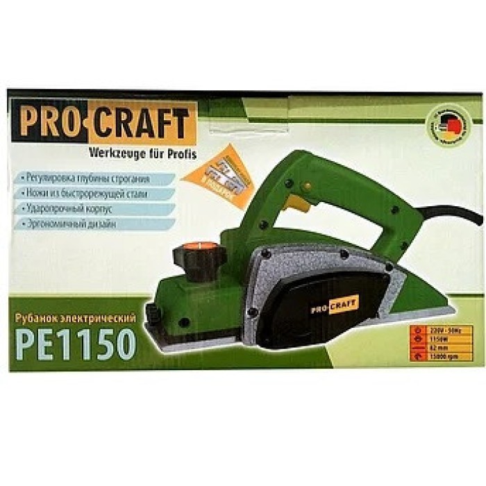 Рубанок Procraft PE1150